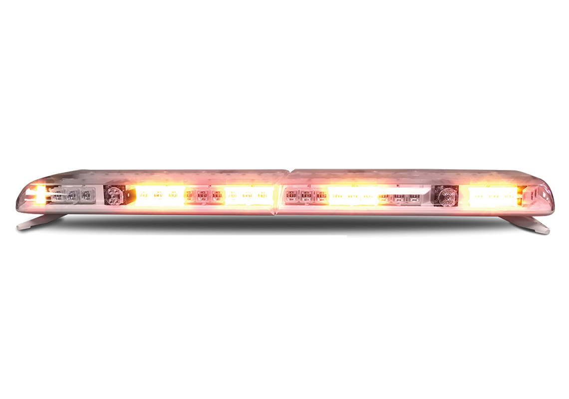 Rampe lumineuse led bleue personnalisée pour véhicules prioritaires